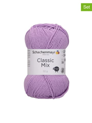 Schachenmayr since 1822 10-delige set: wollen mixgaren "Classic Mix'' lila - 10x 50 g