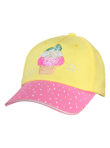 MaxiMo Cap "Ice" in Gelb/ Rosa