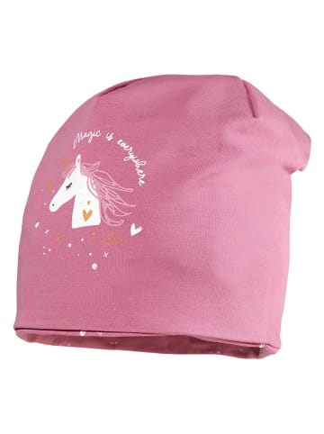MaxiMo Wende-Beanie in Rosa