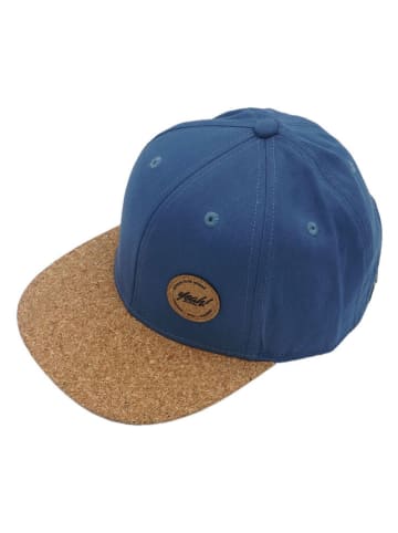 MaxiMo Cap in Blau/ Hellbraun