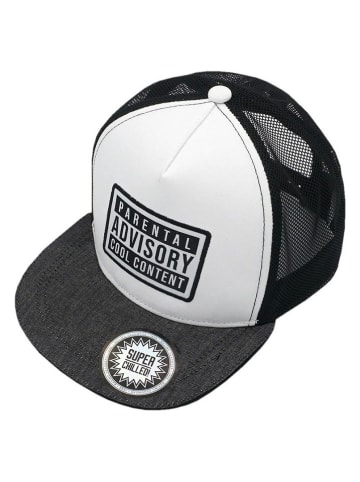 MaxiMo Cap in Schwarz/ Weiß/ Anthrazit