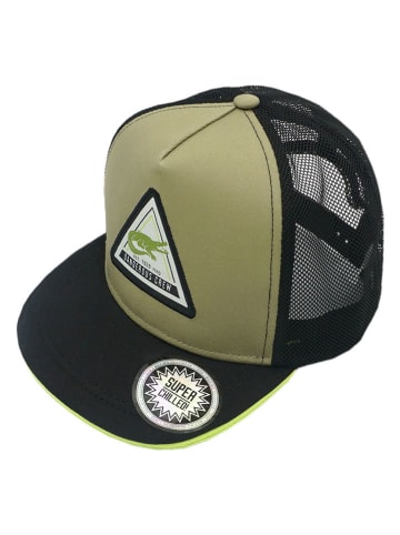 MaxiMo Cap in Schwarz/ Khaki