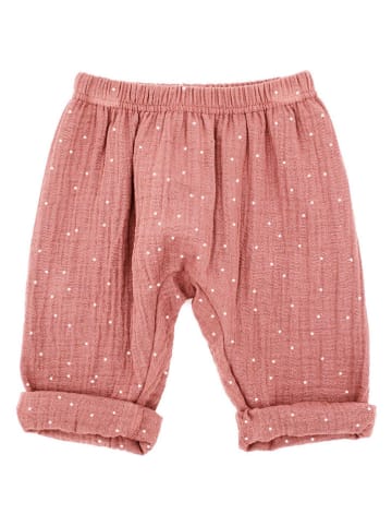 MaxiMo Hose in Rosa/ Weiß