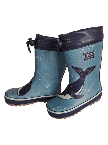 MaxiMo Gummistiefel "Wal" in Dunkelblau