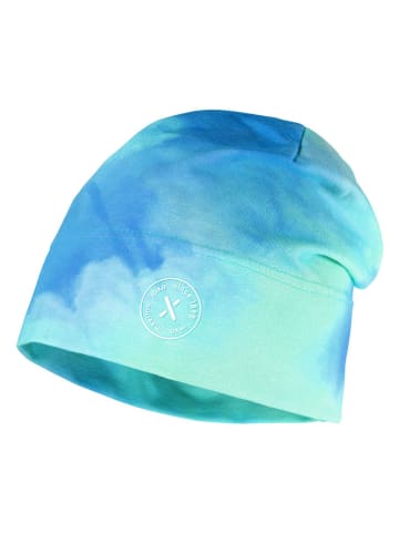 MaxiMo Beanie in Hellblau/Cyan