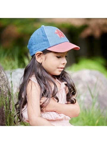 MaxiMo Cap "Seestern" in Blau/ Rosa