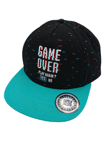 MaxiMo Cap "Game Over" in Schwarz/ Türkis