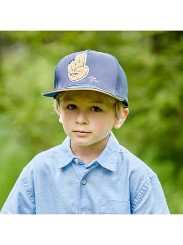 MaxiMo Cap "Terry Peace" in Dunkelblau/ Blau
