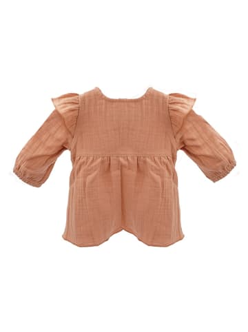 MaxiMo Bluse in Hellbraun