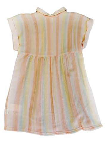 MaxiMo Kleid in Orange/ Gelb/ Rosa