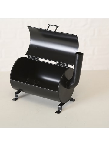 Boltze Sturmaschenbecher "Smoker" in Schwarz - (L)20 x (B)17 cm