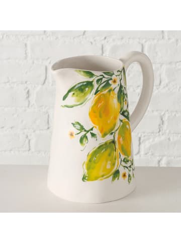 Boltze Dzbanek "Lemony" w kolorze biało-żółtym - 1,25 l