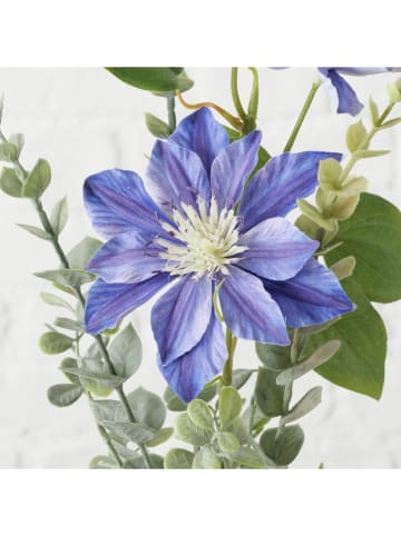 Boltze Kunststrauß ''Fiores'' in Lila/ Grün/ Weiß - (B)19 x (H)48 x (T)15 cm