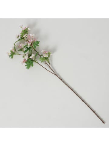 Boltze Gałązka dekoracyjna w kolorze zielono-jasnoróżowym - dł. 79 cm