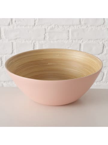 Boltze 2er-Set: Schalen "Bambo" in Rosa