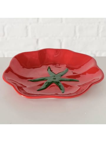 Boltze Brotteller ''Tomate'' in Rot - Ø 18,5 cm