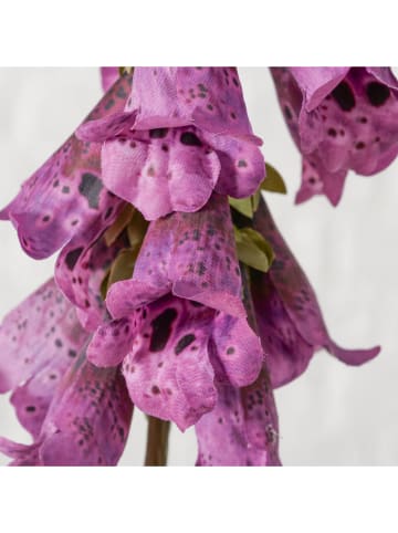 Boltze Gałązka dekoracyjna "Digitalis" w kolorze zielono-fioletowym - dł. 90 cm