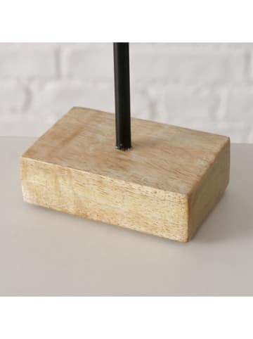 Boltze Dekoaufsteller ''Felicia'' in Beige - (B)15,5 x (H)18 x (T)5 cm