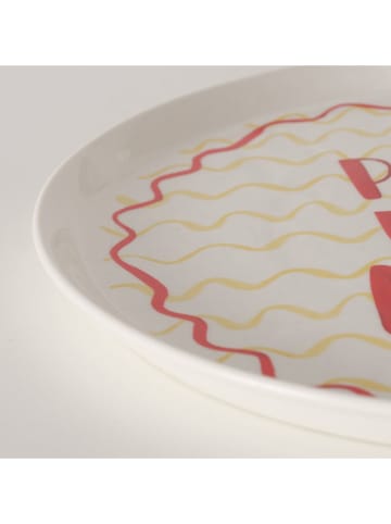 Boltze Podtalerz "More" w kolorze biało-czerwonym - Ø 30,5 cm