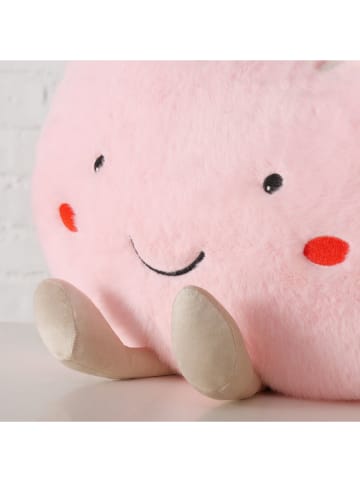 Boltze Kissen ''Pommy'' in Rosa - (B)40 x (H)39 x (T)16 cm