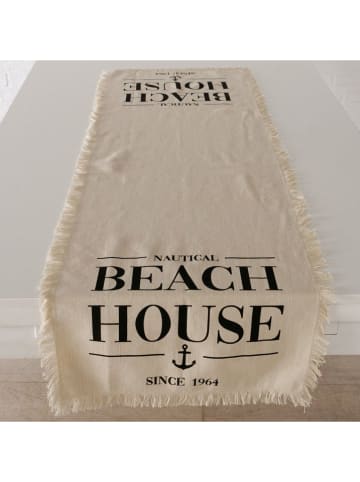 Boltze Bieżnik "Nautic" w kolorze beżowym - 140 x 40 cm