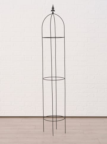 Boltze Podpory ogrodowe (3 szt.) "Bari" w kolorze czarnym