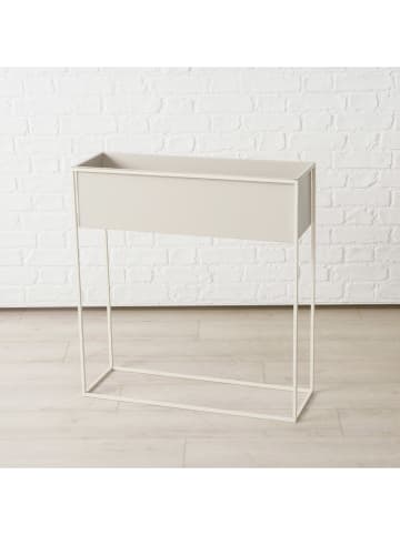 Boltze Osłonki (4 szt.) "Hola" w kolorze kremowym na doniczki