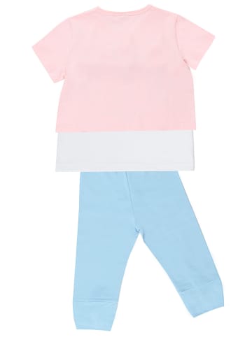 Denokids 2-częściowy zestaw "Life Is Fun" w kolorze błękitno-jasnoróżowym
