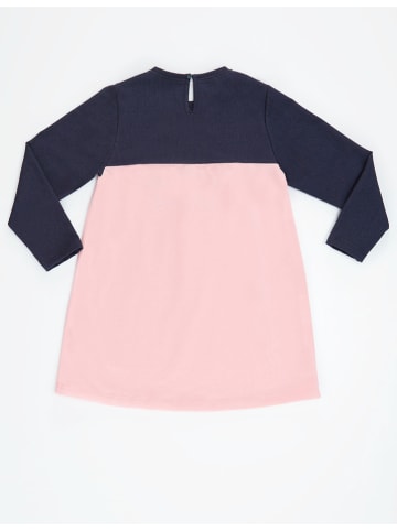Denokids Jurk "Uni-cat" donkerblauw/lichtroze