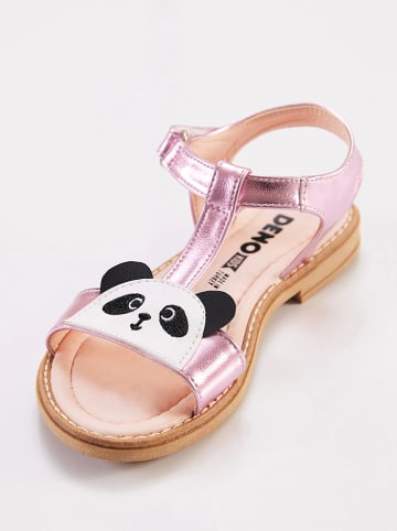 Denokids Sandalen "Panda" in Rosa