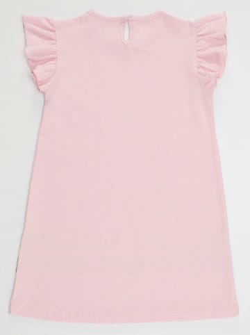 Denokids Jurk "Cat Friends" lichtroze