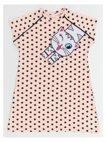 Denokids Jurk "Dotted" lichtroze