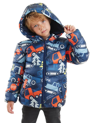 Denokids Steppjacke "Vehicles" in Dunkelblau