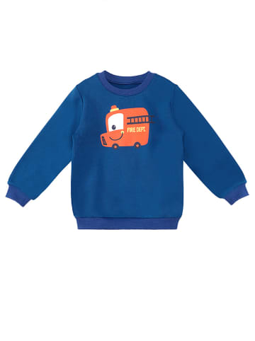 Denokids 2-delige outfit "Fire Hall" blauw