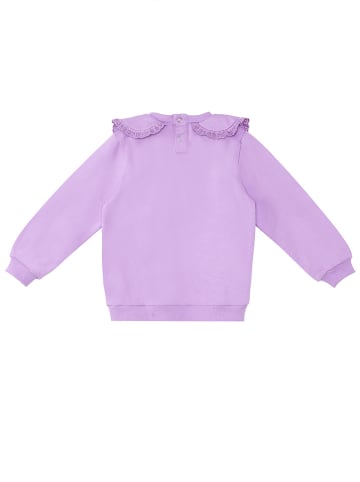 Denokids Sweatshirt "Flower Zebra" paars