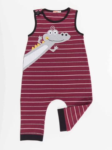 Denokids Jumpsuit "Funny Croc" in Bordeaux