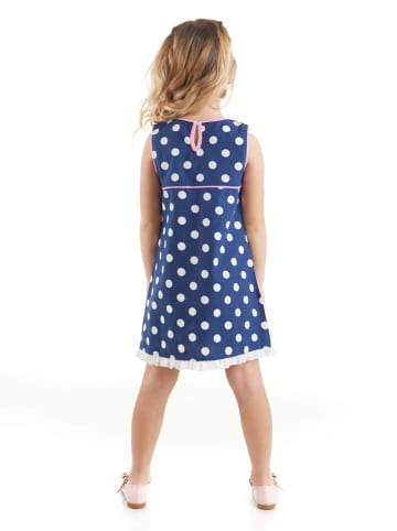 Denokids Jurk "Cute Cat" donkerblauw