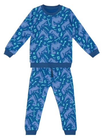 Denokids 2tlg. Outfit "Dino Park" in Blau