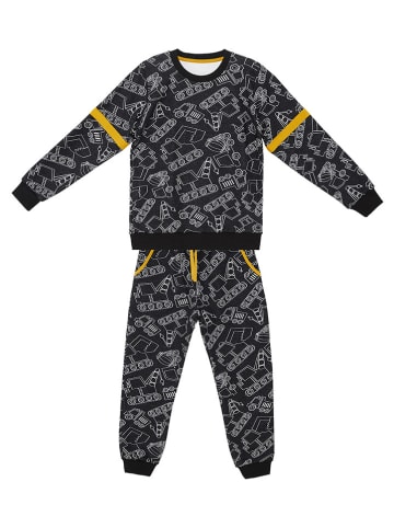 Denokids 2-delige outfit "Cars" zwart