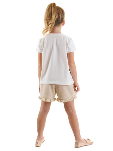 Denokids 2-częściowy zestaw "Golden Bunny" w kolorze biało-złotym