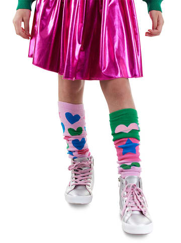 Denokids Beinstulpen in Rosa