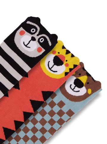 Denokids 3-delige set: sokken meerkleurig