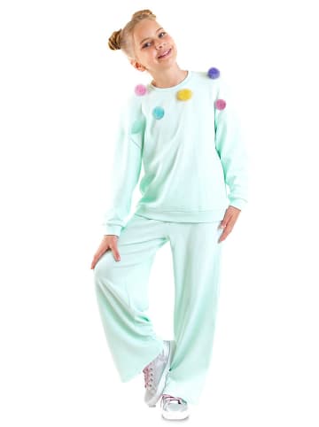 Denokids 2-delige outfit turquoise