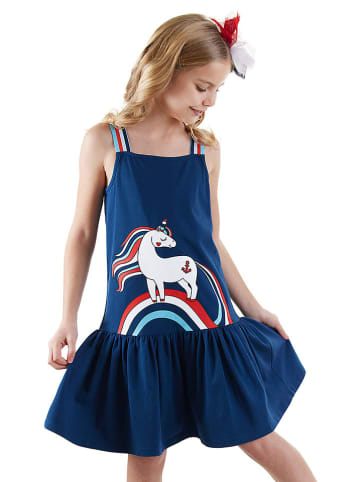 Denokids Jurk donkerblauw