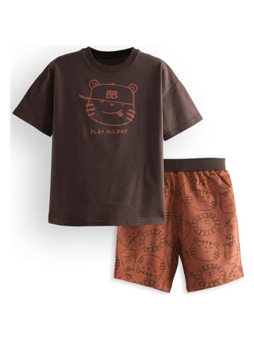 Denokids 2tlg. Outfit in Braun/ Hellbraun
