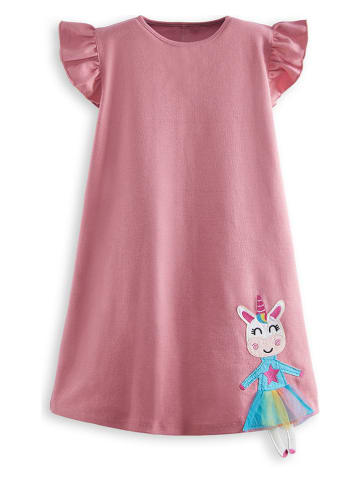 Denokids Sukienka w kolorze jasnoróżowym