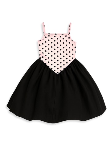 Denokids Jurk lichtroze/zwart