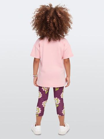 Denokids 2tlg. Outfit in Rosa/ Lila