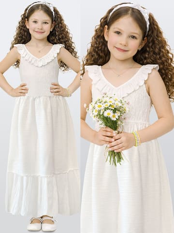 Denokids Jurk crème