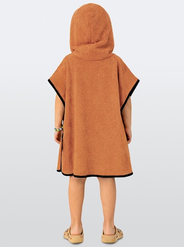 Denokids Badeponcho in Orange